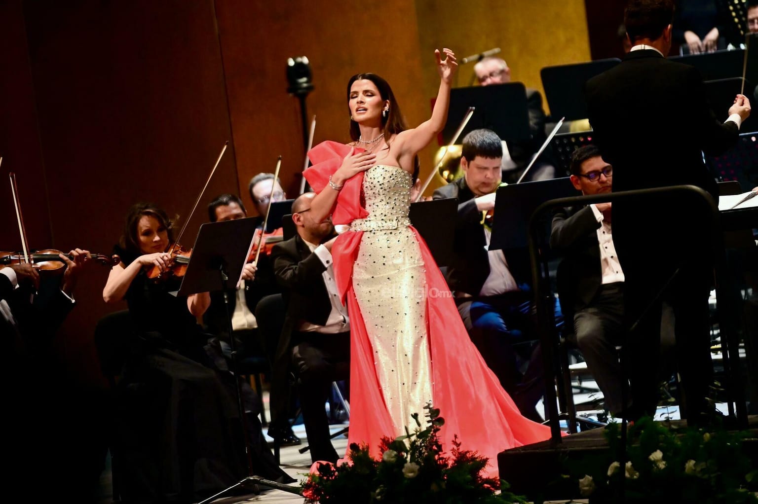 El Siglo de Torreón/ Photo gallery: Tamara Radjenović and the Camerata de Coahuila share the stage in Torreón